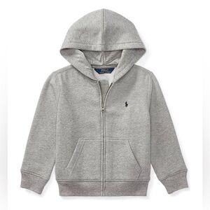 Ralph Lauren | Infant Cotton Blend Fleece Full Zip Hooded Jacket | Size 24 month